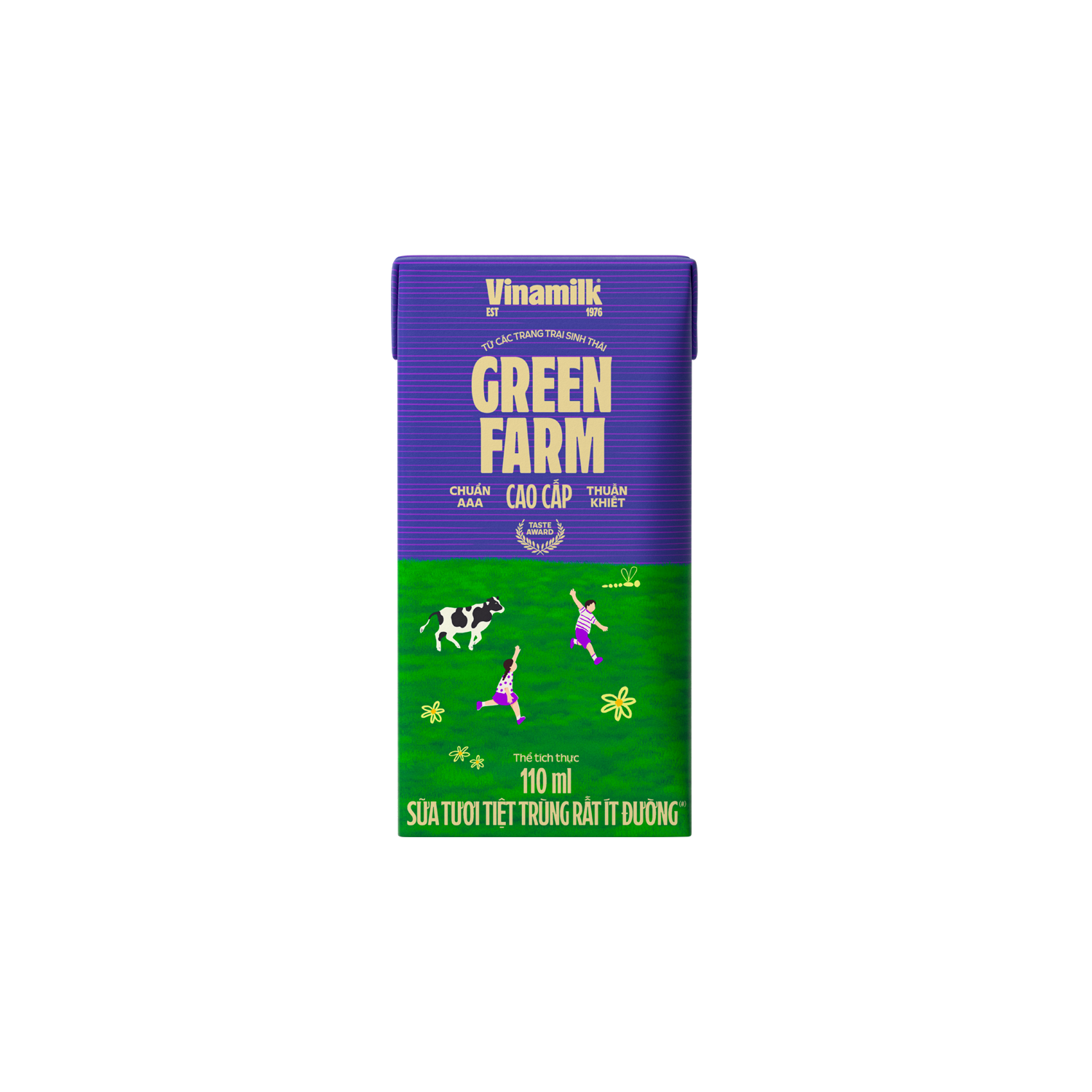 Sữa tươi tiệt trùng Green Farm rất ít đường 180ml