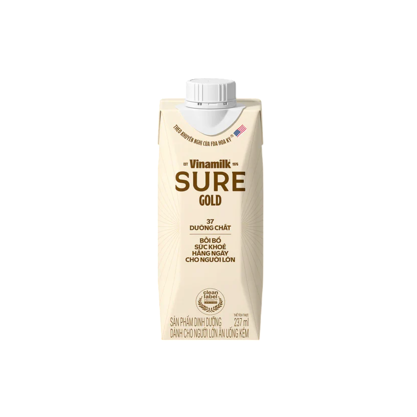 Sữa bột cho người lớn tuổi Sure Gold pha sẵn
