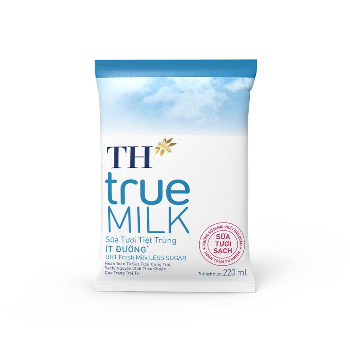 Sữa tươi TH True Milk bịch 220ml