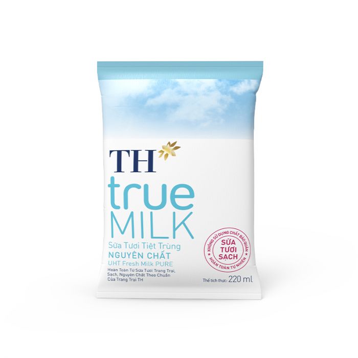 Sữa tươi TH True Milk bịch 220ml